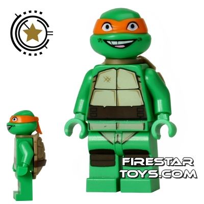 lego tmnt michelangelo