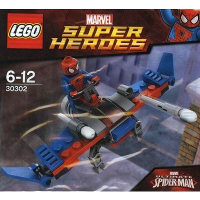 spiderman airplane lego