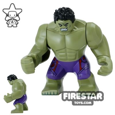 lego minifigures hulk