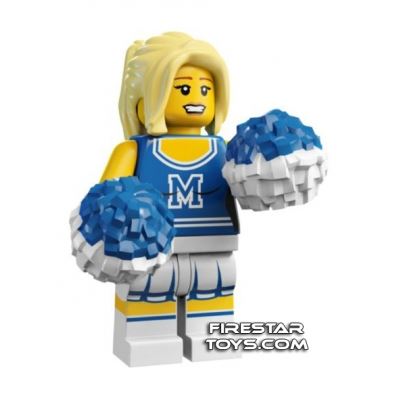 lego cheerleader minifigure