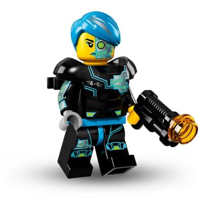 lego cyborg minifigure