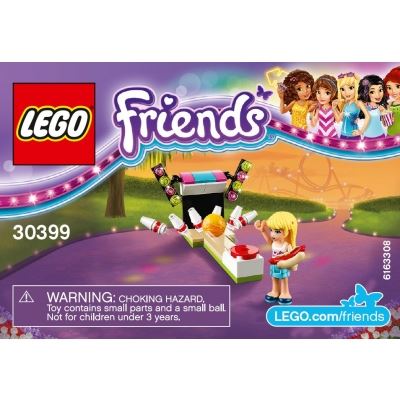 lego friends bowling alley