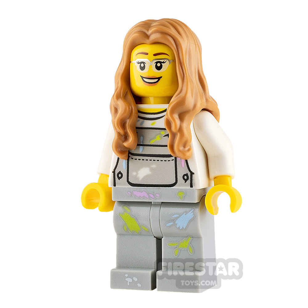 lego painter minifigure