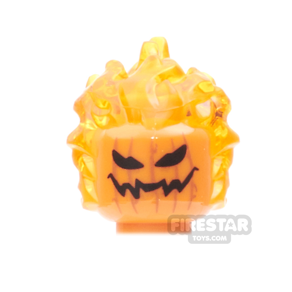 lego pumpkin head minifigure