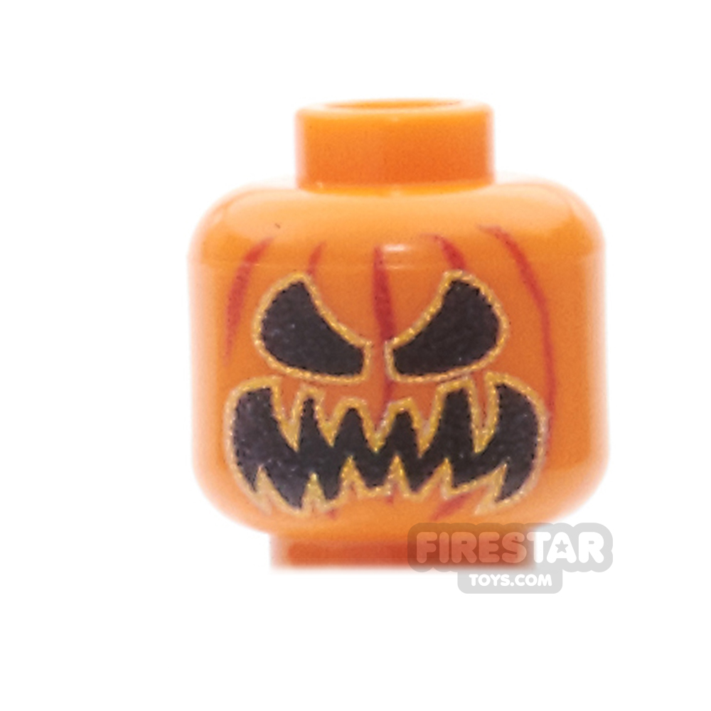 lego pumpkin head minifigure