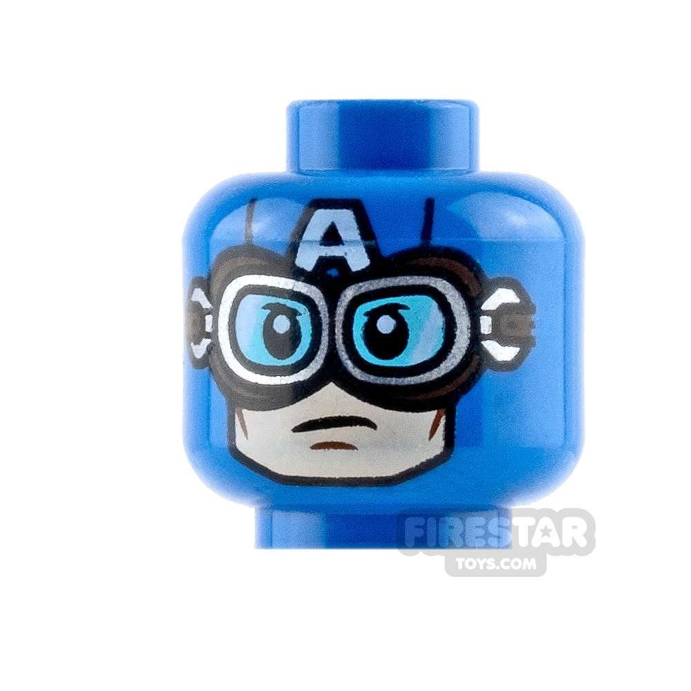 captain america lego head