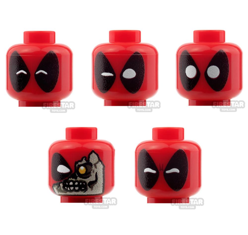 lego deadpool head