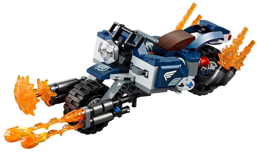 captain america bike lego