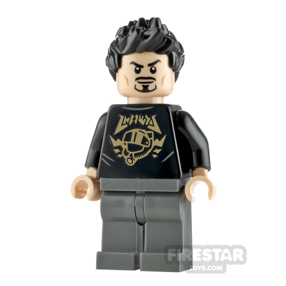 tony stark lego figure