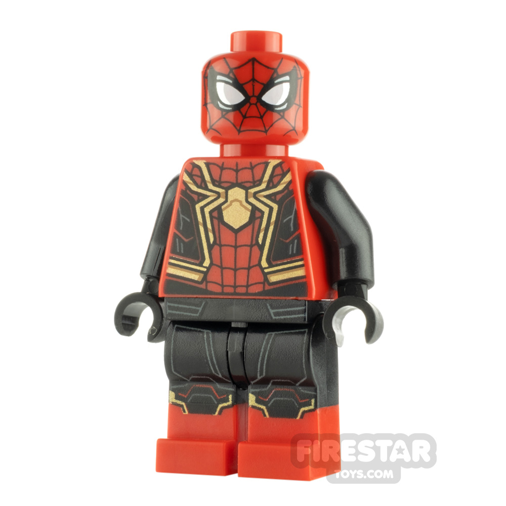 lego black spiderman minifigure