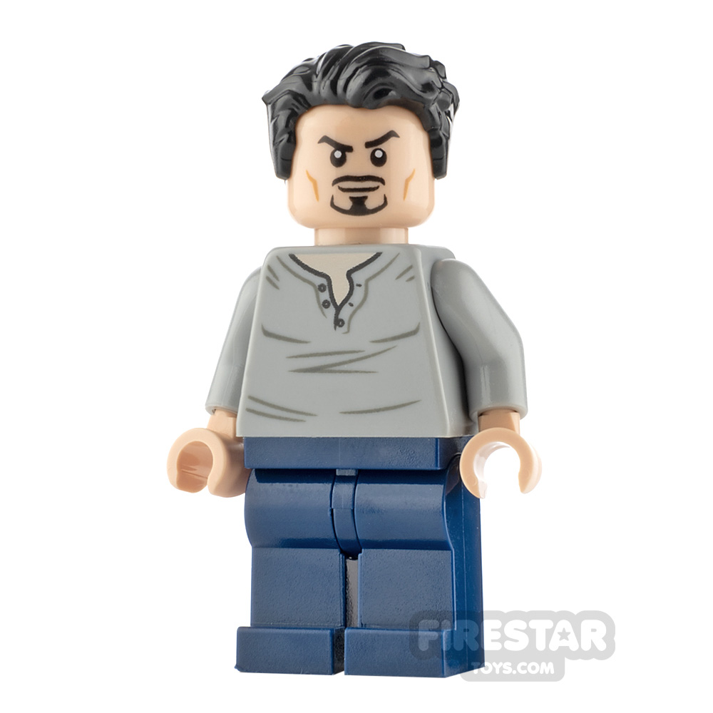 lego minifigure tony stark