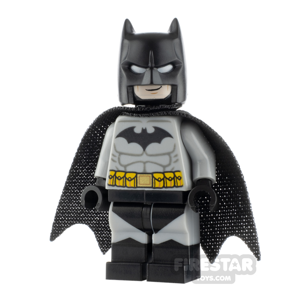 grey batman lego minifigure