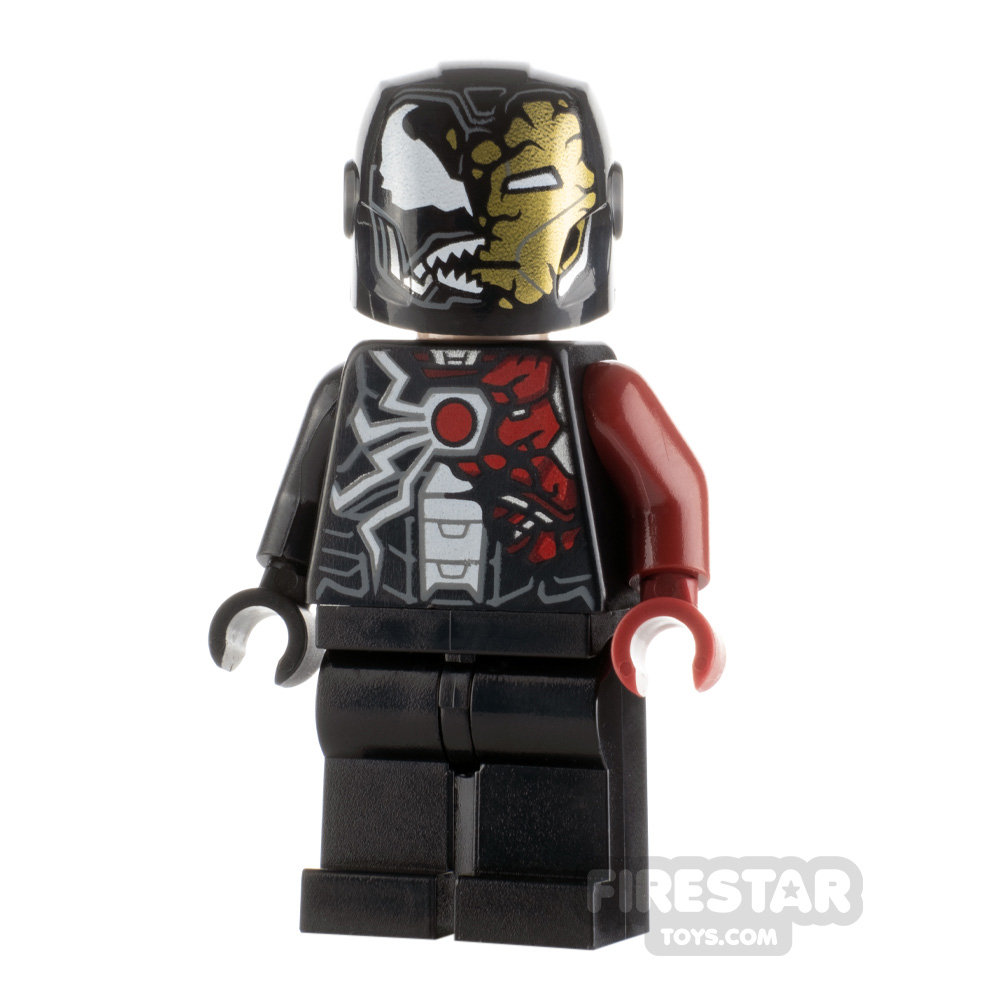 lego iron venom minifigure