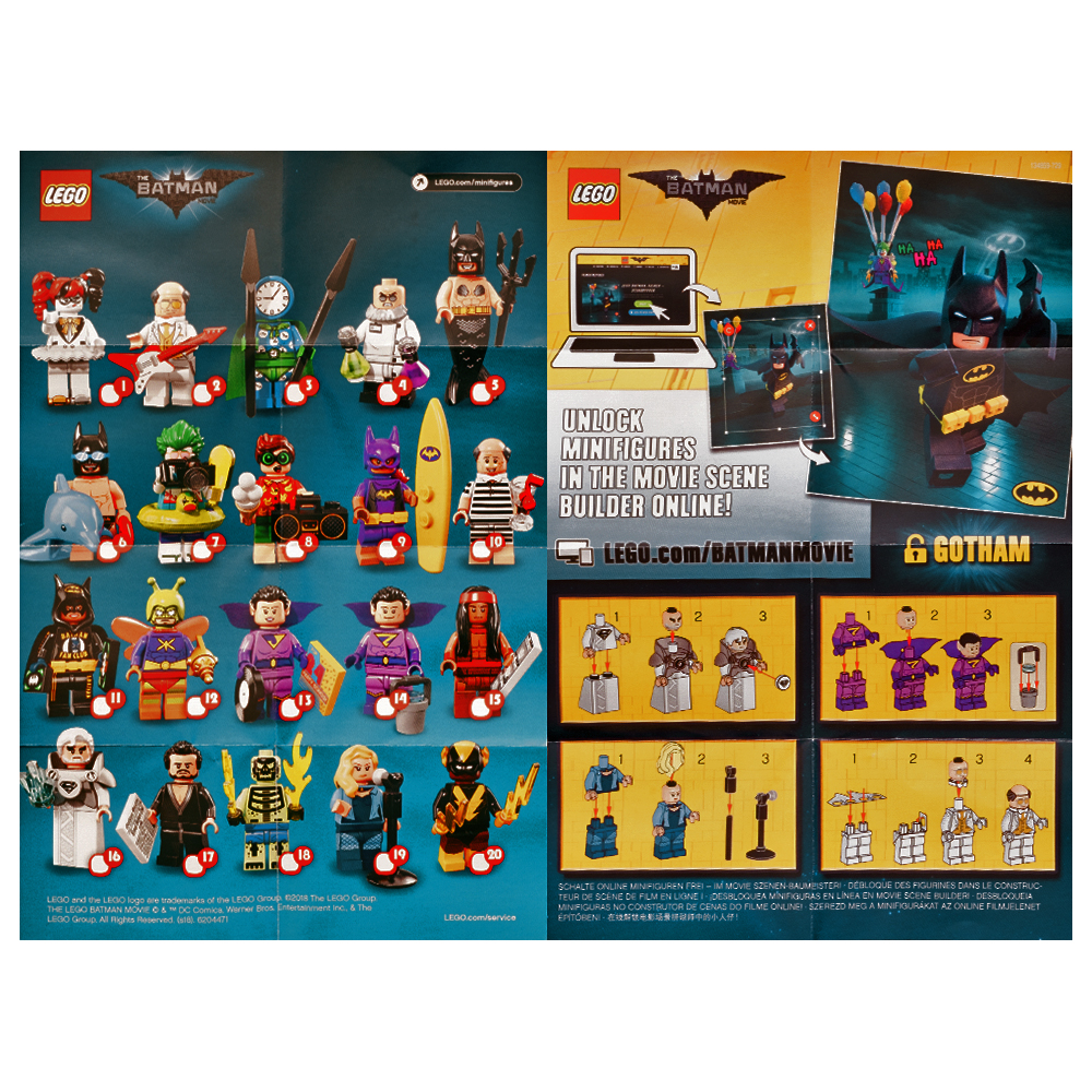 lego batman movie minifigures series 2