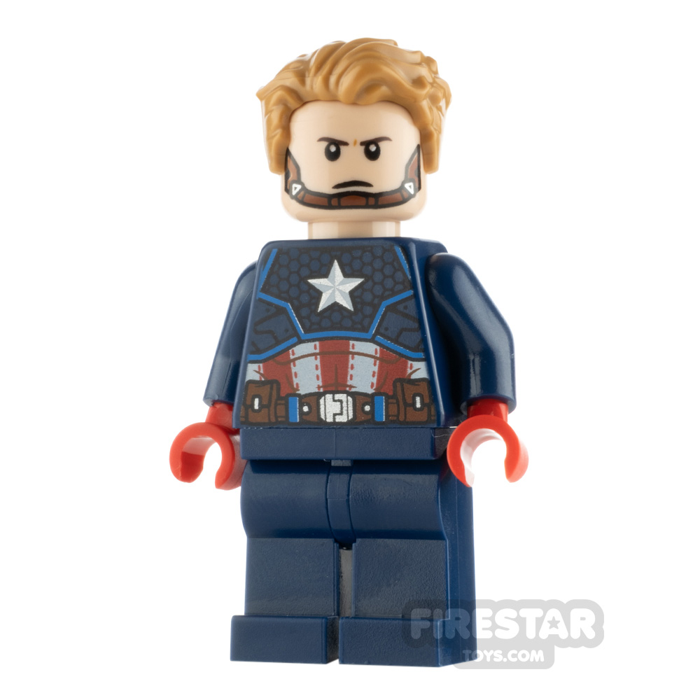 captain america custom lego