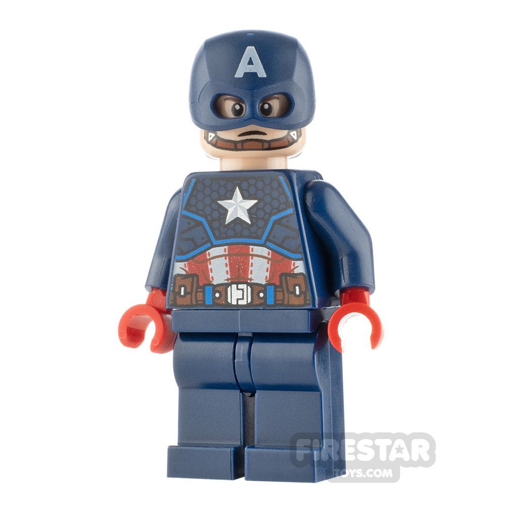 captain america custom lego